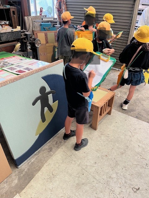 増穂北小学校町探検2025-4