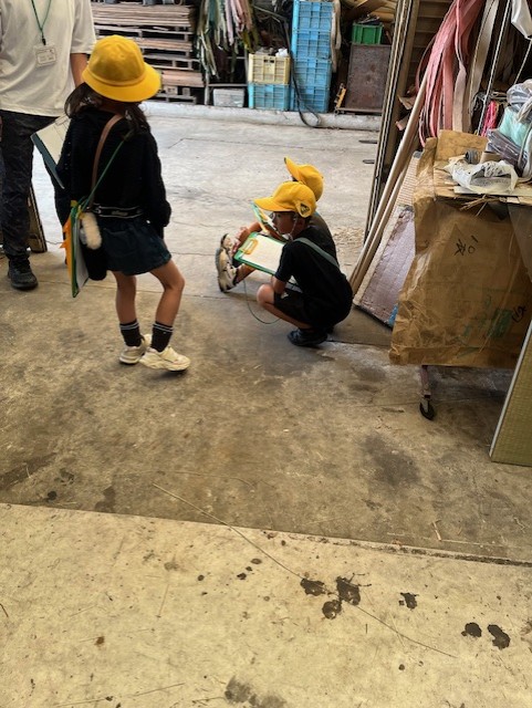 増穂北小学校町探検2025-3