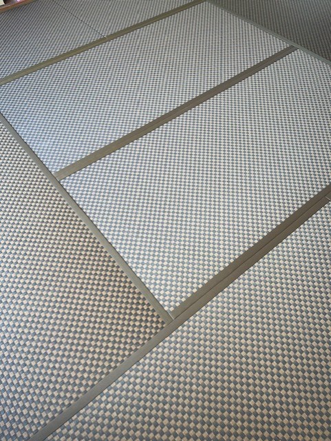 オール市松(胡桃色と栗色)1